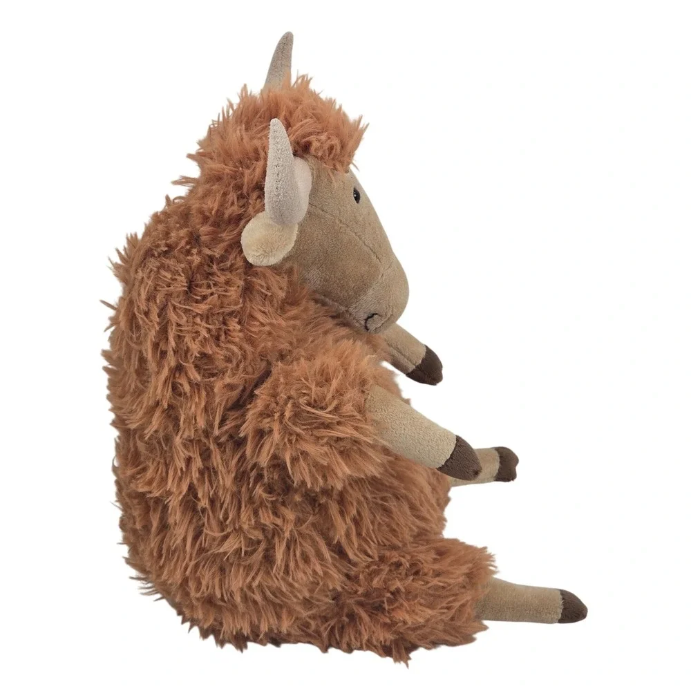 Jellycat Herbie Highland Cow Plush Shaggy Ginger Brown HER3HC NWT HTF Retired